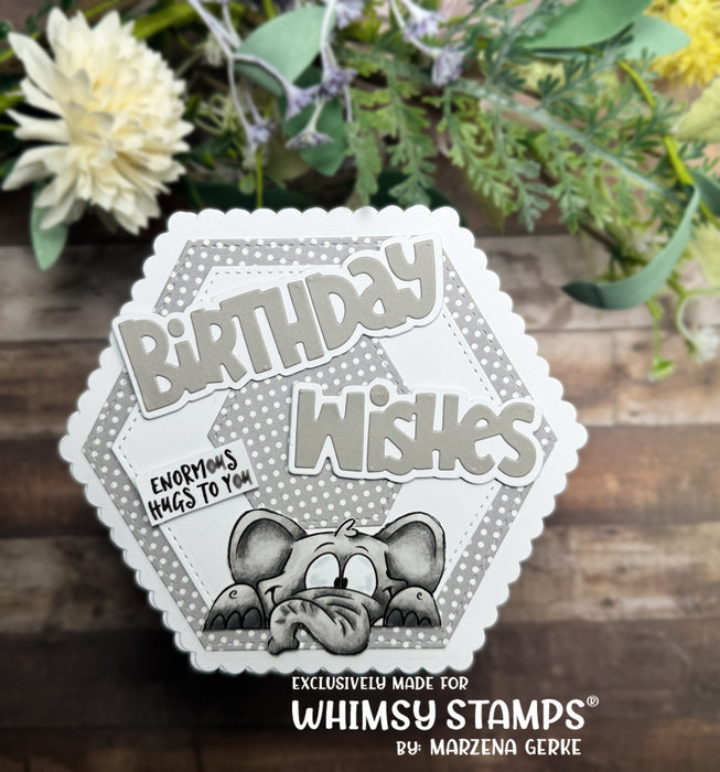 Elephantastic Clear Stamps