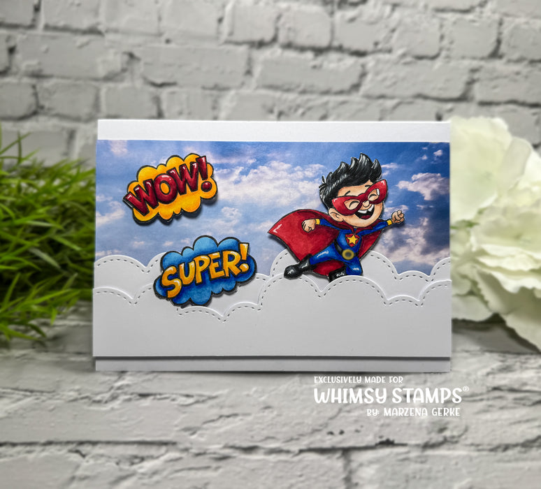 *NEW Super Kids Clear Stamps