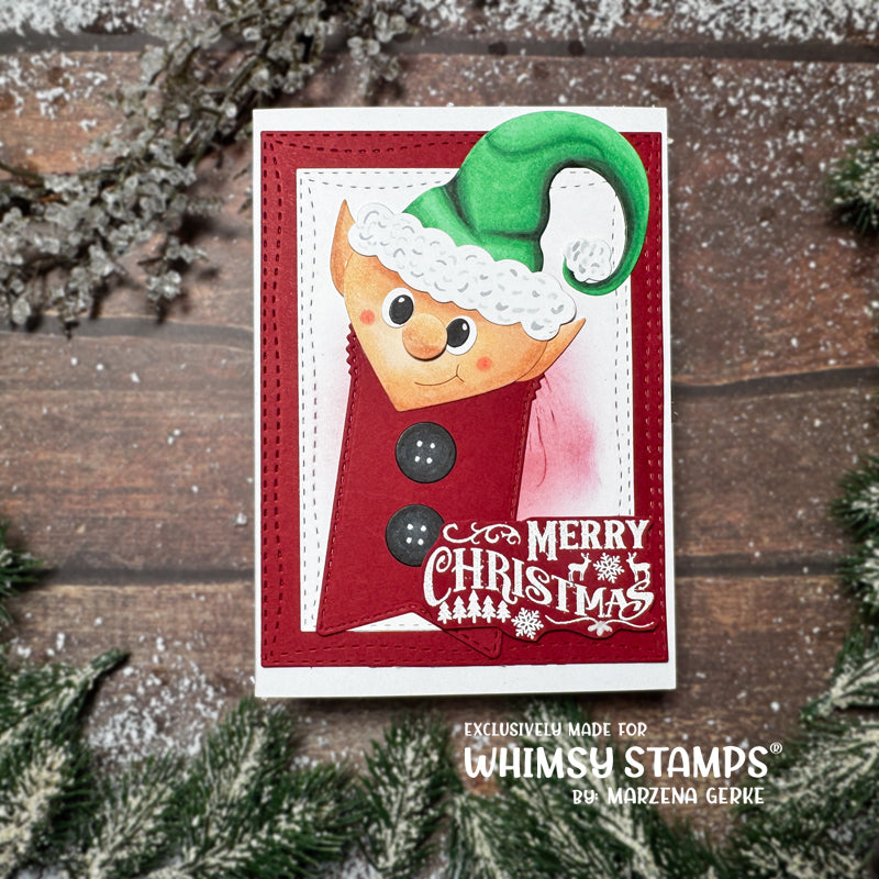 *NEW Terrific Tickets Believe Clear Stamps - Whimsy Stamps