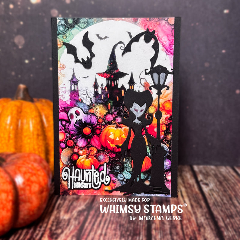 *NEW 6x6 Paper Pack - Halloween Inks - Whimsy Stamps