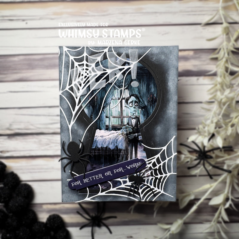 *NEW Quick Card Fronts - The Brides - Whimsy Stamps