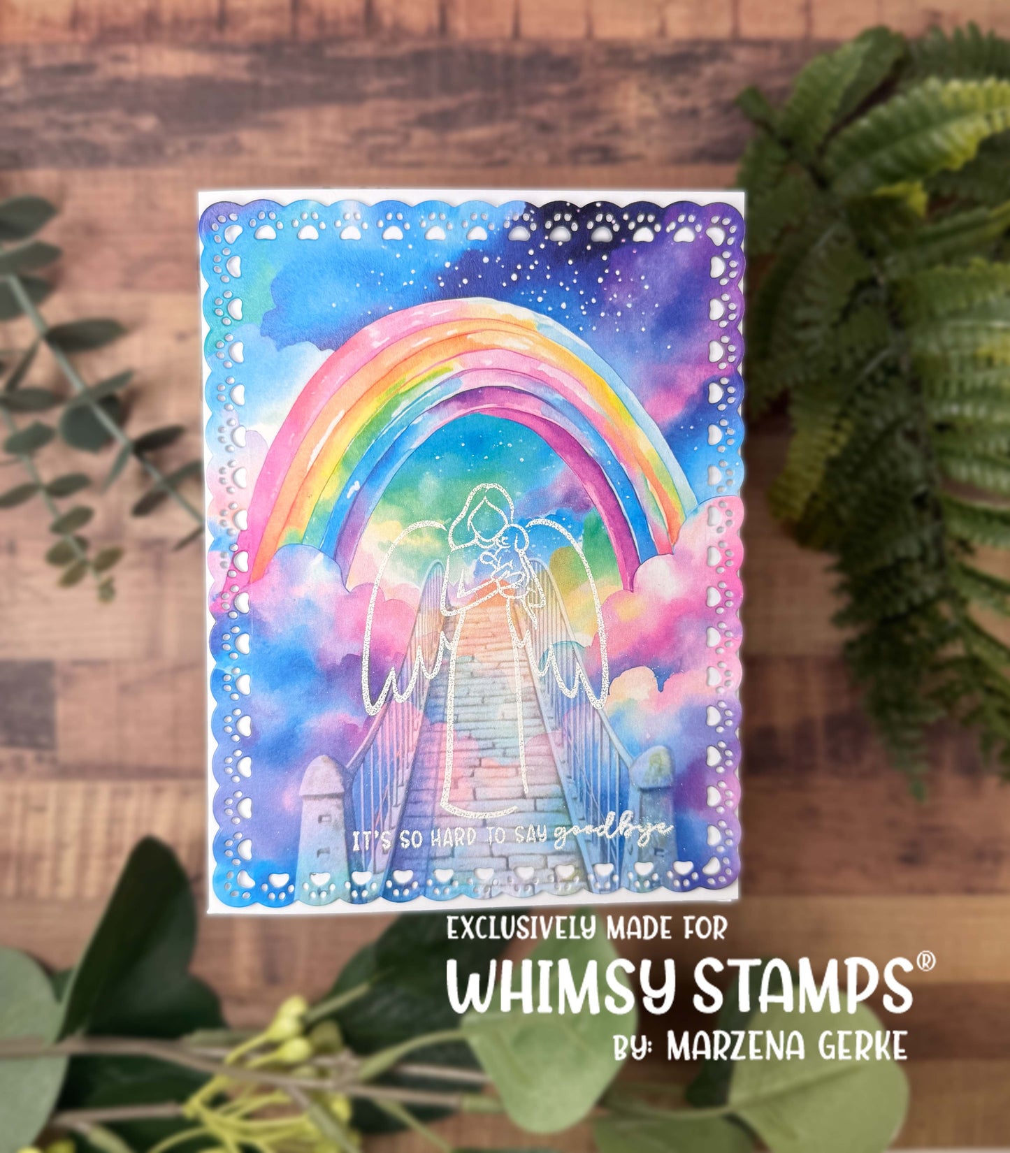 **NEW Rainbow Angel Clear Stamps