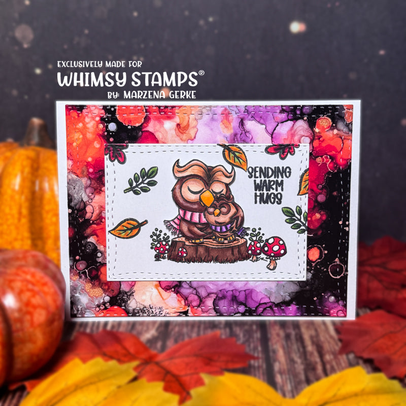*NEW 6x6 Paper Pack - Halloween Inks - Whimsy Stamps