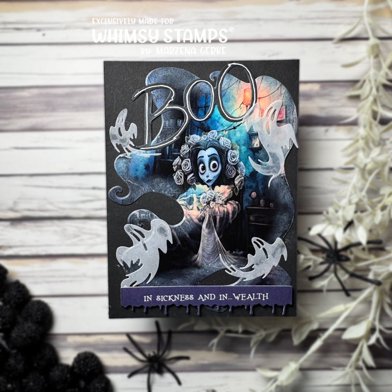 *NEW Quick Card Fronts - The Brides - Whimsy Stamps