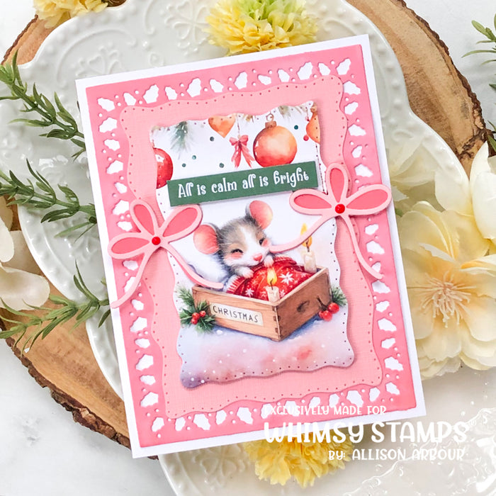 **NEW Quick Card Fronts - Matchbox Mice