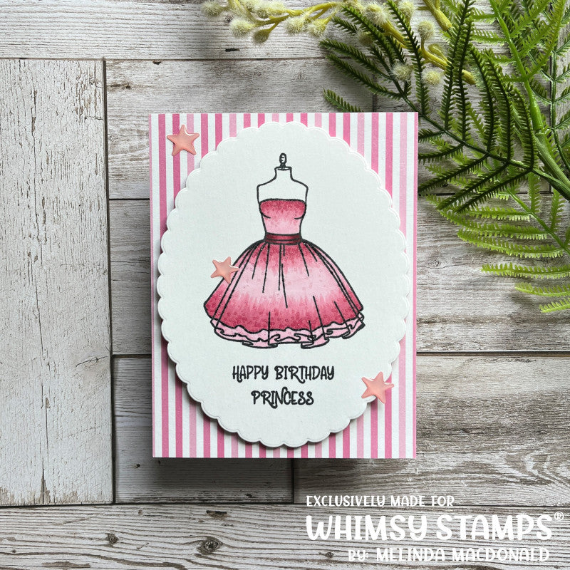 Bling Queen Clear Stamps - Whimsy Stamps