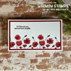 Poppy Remembrance Clear Stamps - Whimsy Stamps