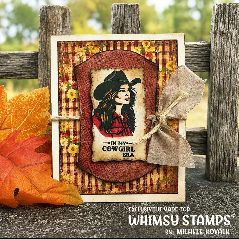 Cowgirl Life Clear Stamps - Whimsy Stamps