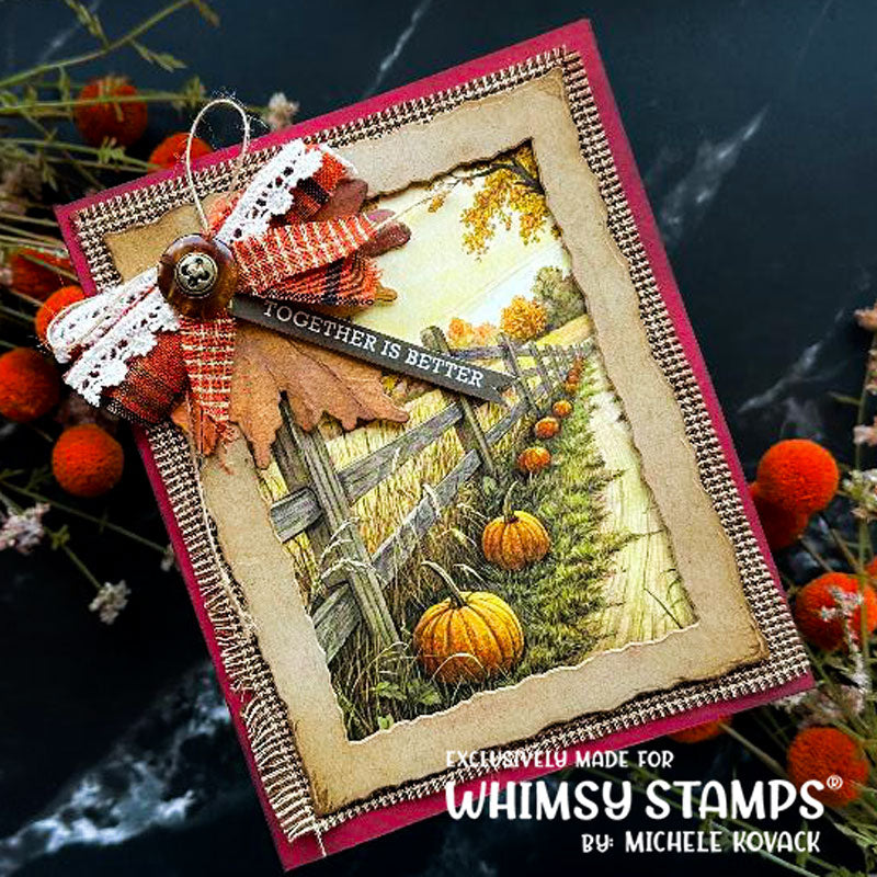 Quick Card Fronts - Harvest Welcome