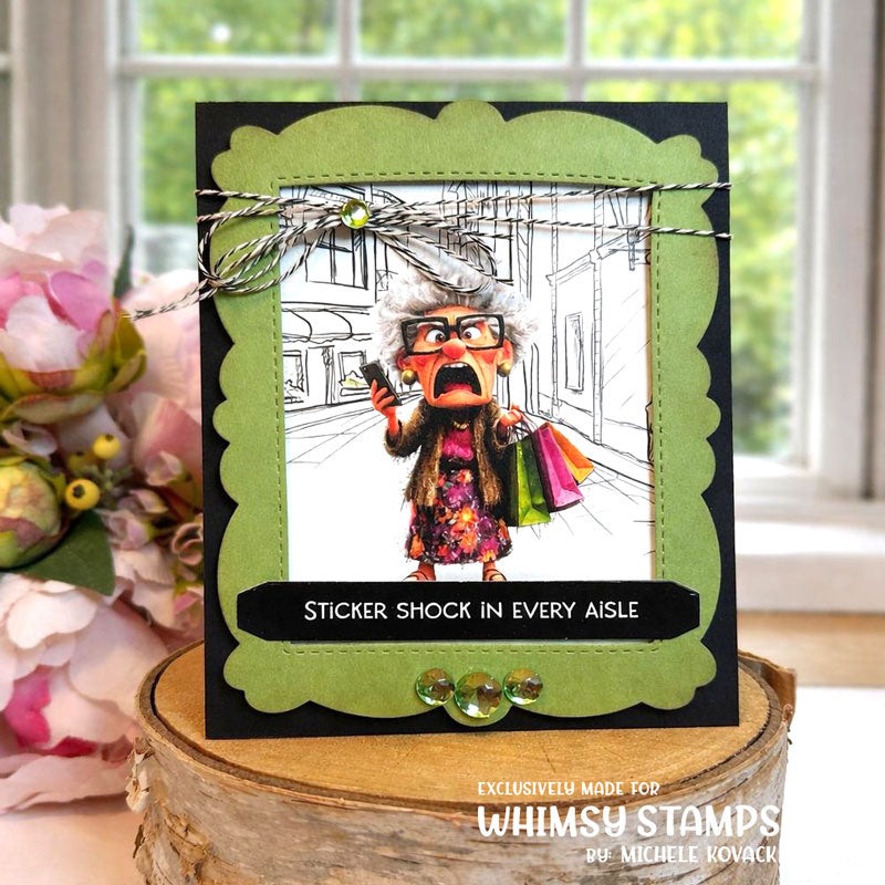 *NEW Portrait Frames Die Set - Whimsy Stamps