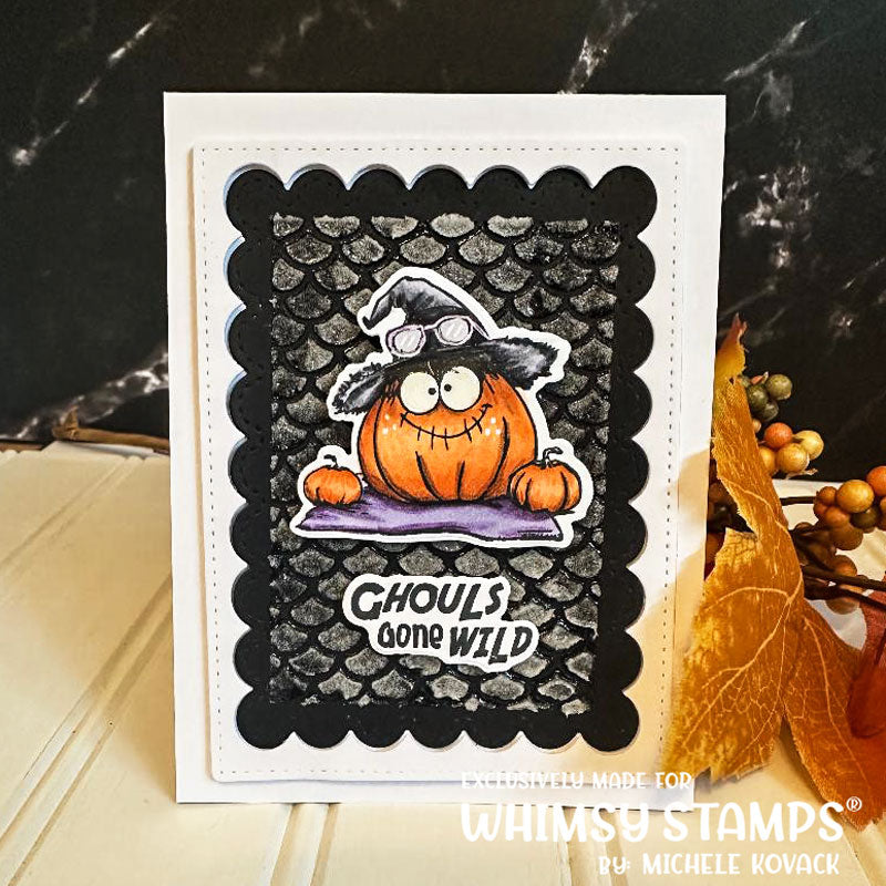 Summerween Scream Clear Stamps - Whimsy Stamps