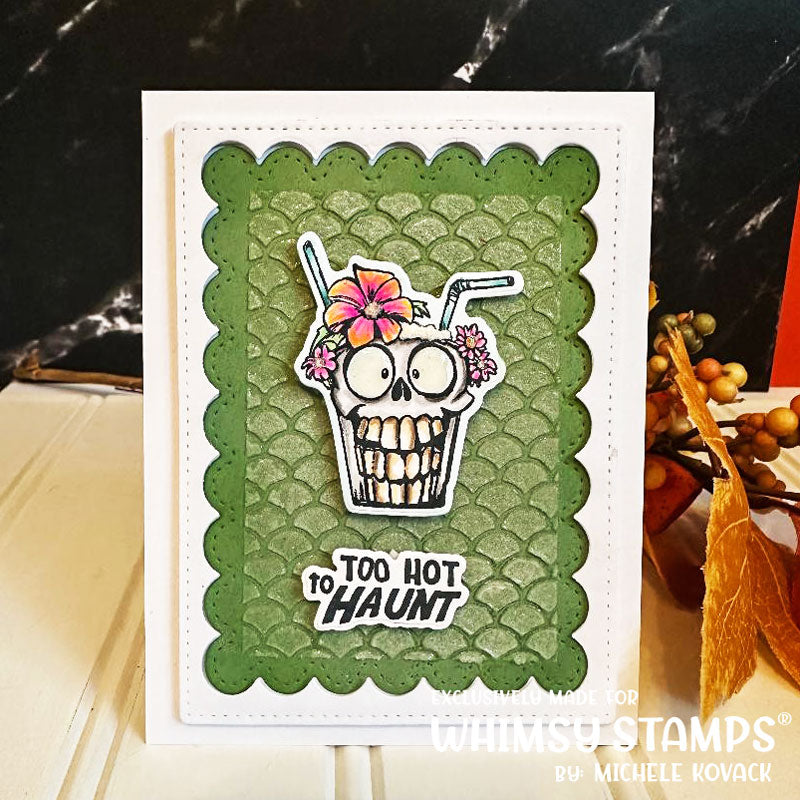 Summerween Scream Clear Stamps - Whimsy Stamps