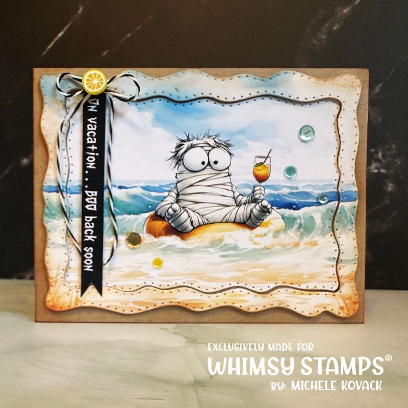 Quick Card Fronts - Summerween - Whimsy Stamps