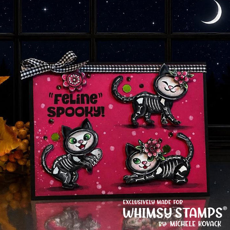 Feline Spooky Clear Stamps