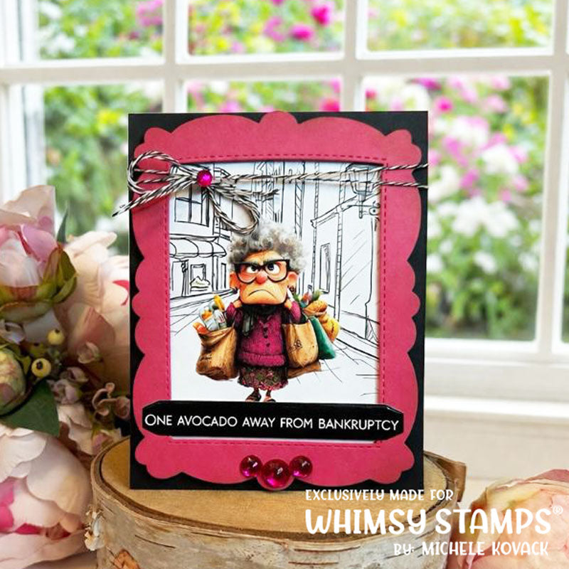 *NEW Portrait Frames Die Set - Whimsy Stamps