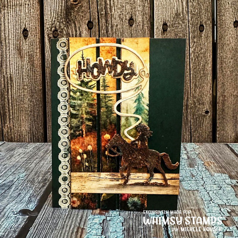 *NEW Range Riders Die Set - Whimsy Stamps