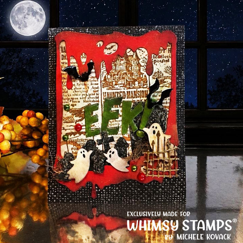 Haunted Herald Clear Stamps