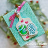 **NEW Love and Christmas Cookies Outline Die Set - Whimsy Stamps