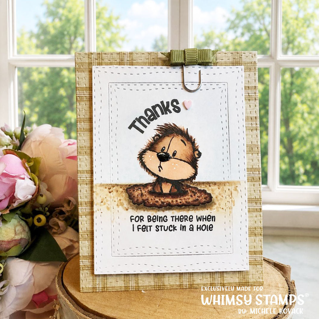 Gopher It! Clear Stamps - Whimsy Stamps