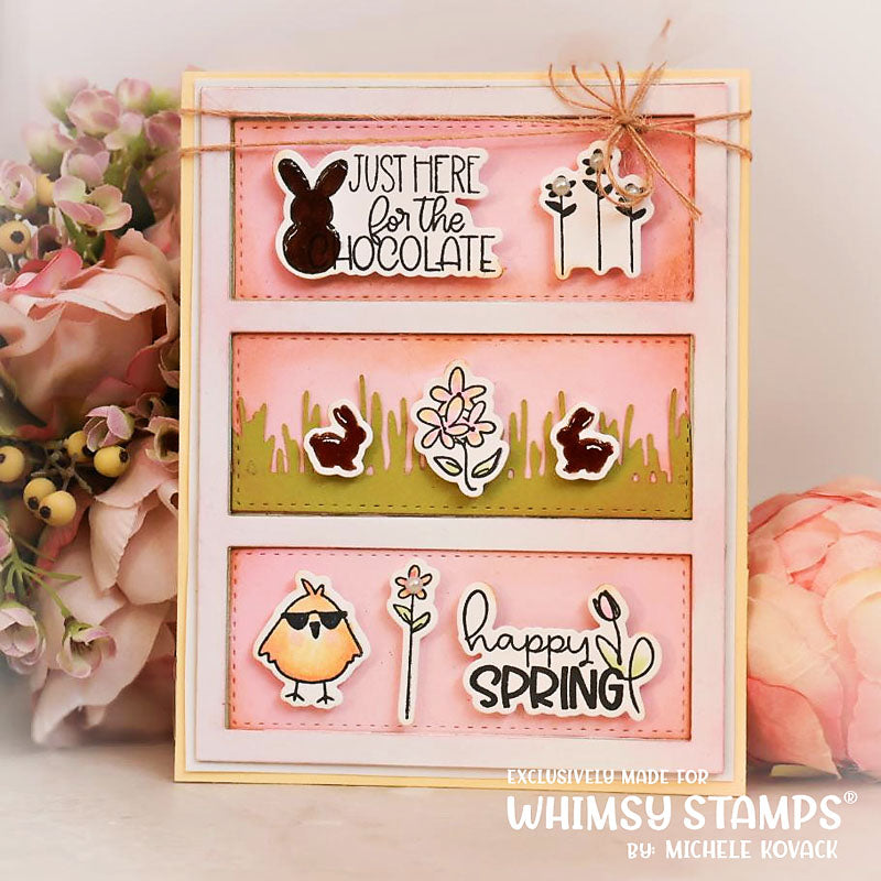 *NEW Hello Friend Clear Stamps - Whimsy Stamps
