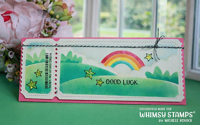 *NEW Terrific Slim Tickets Die Set - Whimsy Stamps