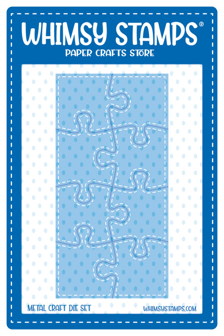 **NEW Mini Slim Puzzle Pieces Die - Whimsy Stamps