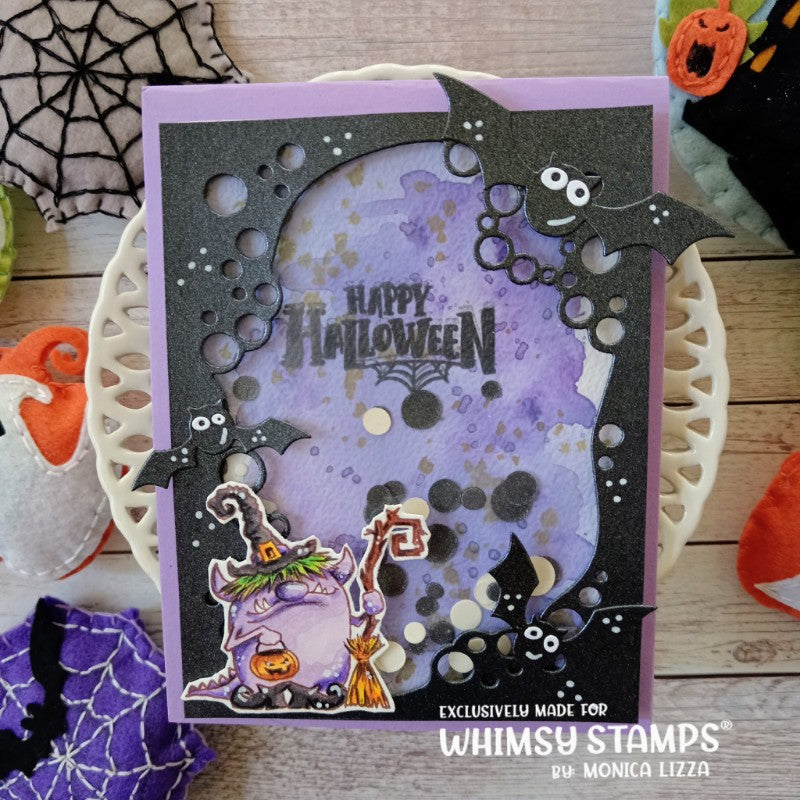 Monster Halloween Clear Stamps - Whimsy Stamps