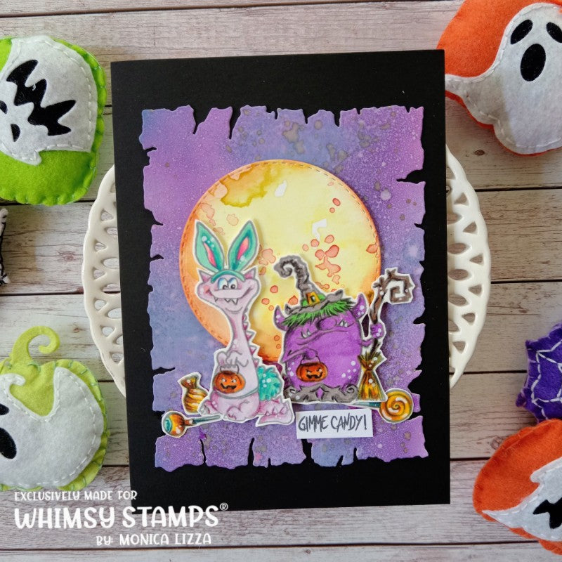 Monster Halloween Clear Stamps - Whimsy Stamps