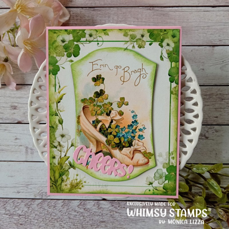 Quick Card Fronts - St. Patrick's Day Vintage Postcards - Whimsy Stamps