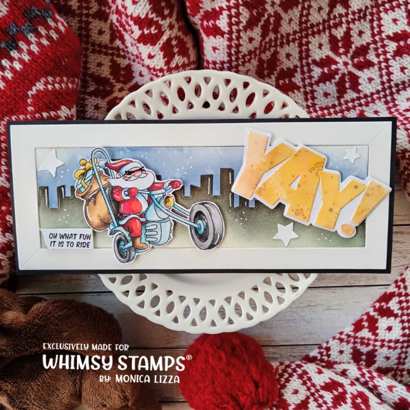 Slimline Cityscape Die Set - Whimsy Stamps