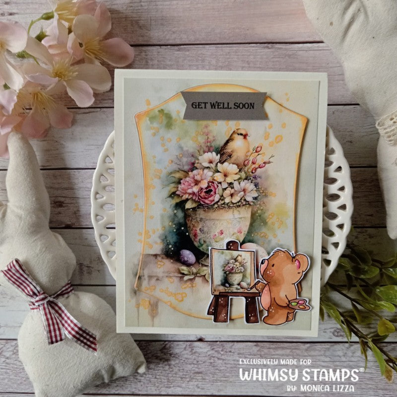 Bear Love Clear Stamps - Whimsy Stamps