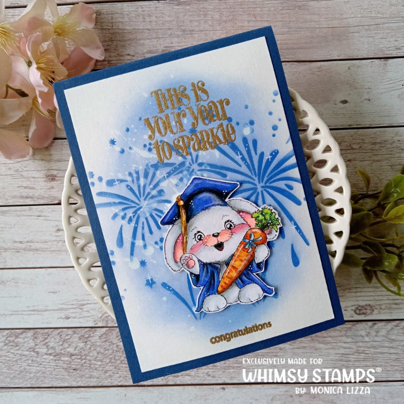 Fireworks Stencil - Whimsy Stamps