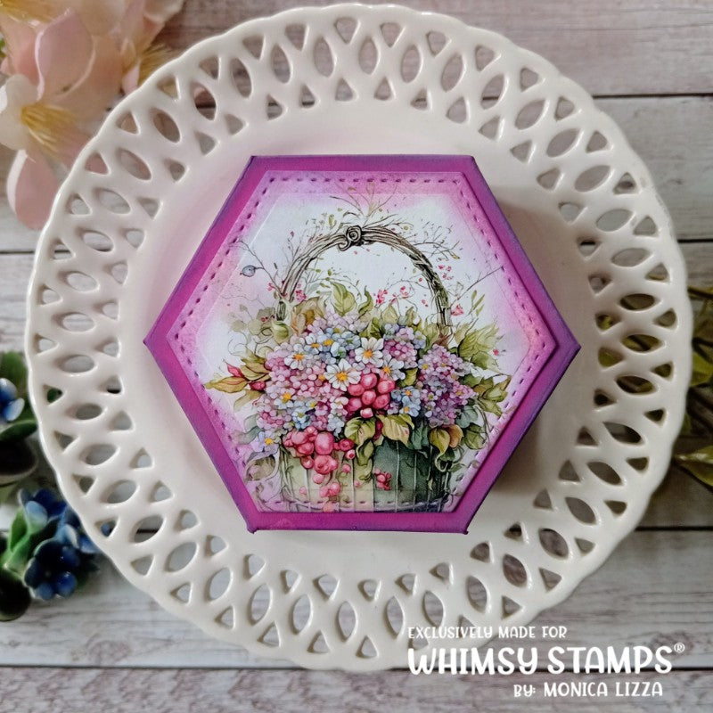 Hexagon Treat Box Die - Whimsy Stamps