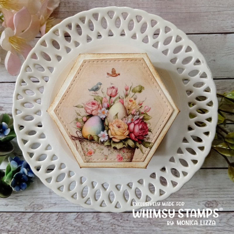 Hexagon Treat Box Die - Whimsy Stamps
