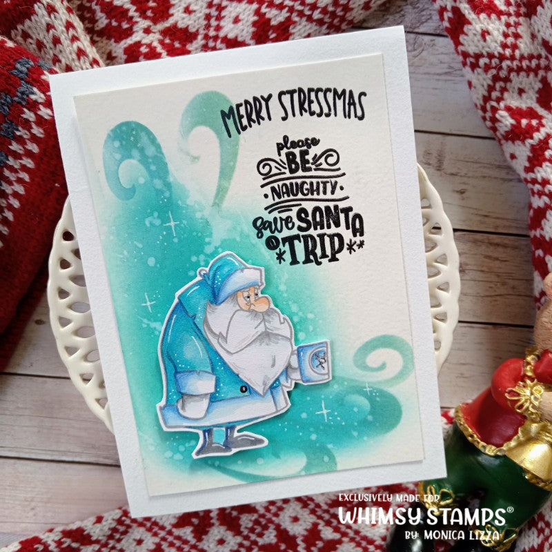 Merry Stressmas Clear Stamps