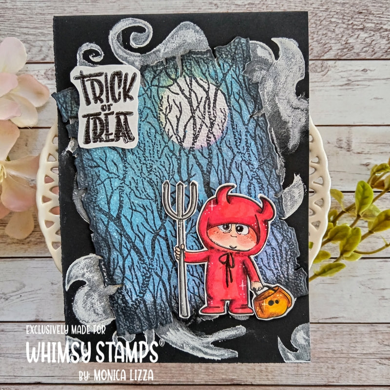 rubber tree stamp Tree Silhouette Rubber Cling Stamp