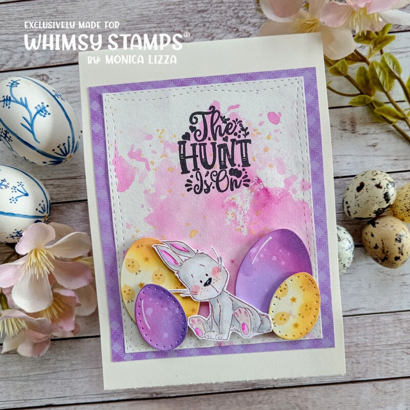 Easter Sentiments Clear Stamps - Whimsy Stamps