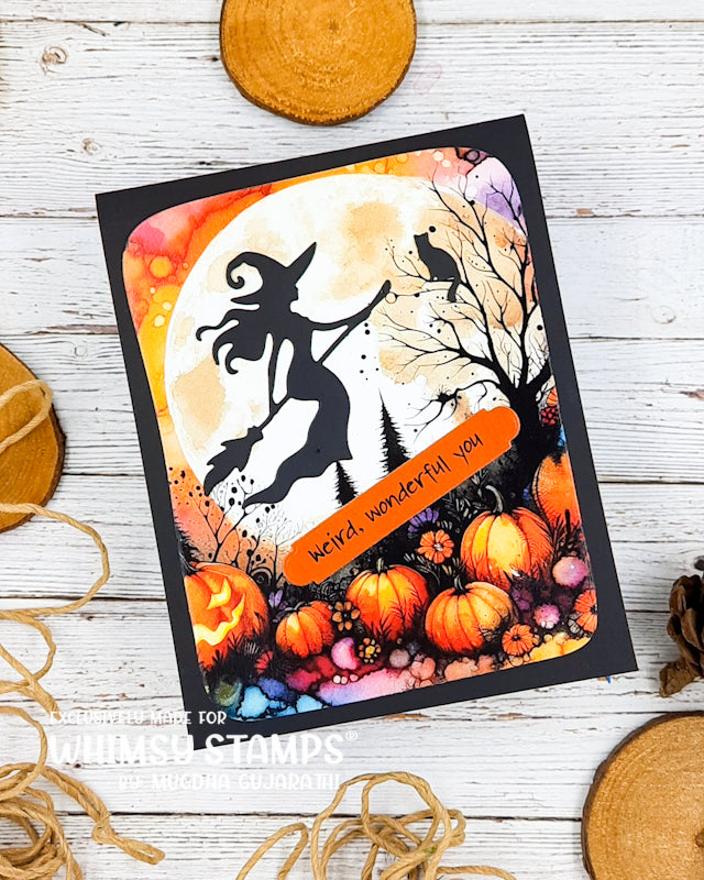 *NEW 6x6 Paper Pack - Halloween Inks - Whimsy Stamps