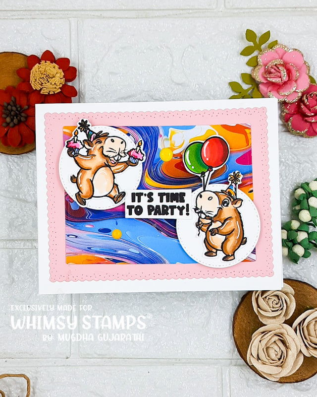 *NEW Cappy Birthday Clear Stamps