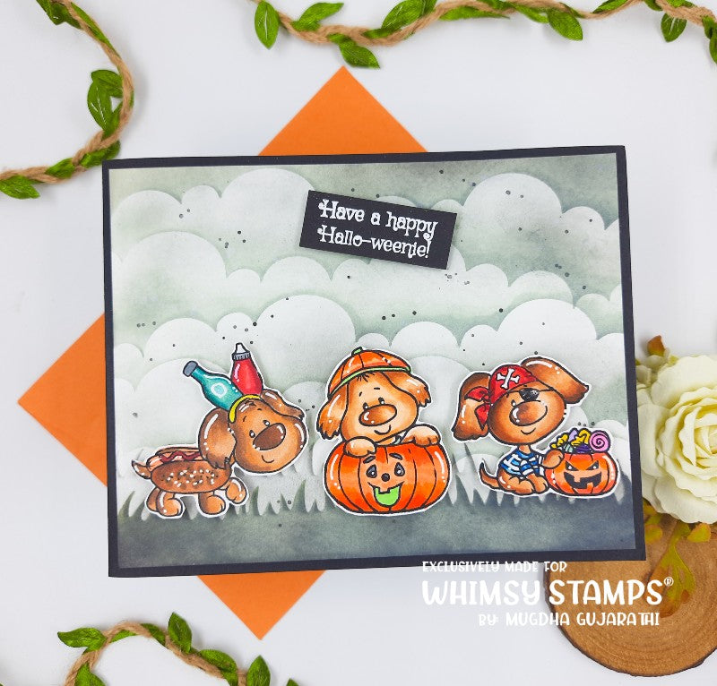 Doggies Halloween Clear Stamps