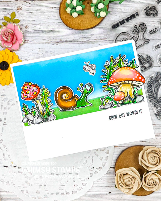 Blame It On Snail Mail Clear Stamps