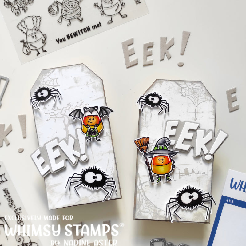 Candy Corn Dress Up Clear Stamps
