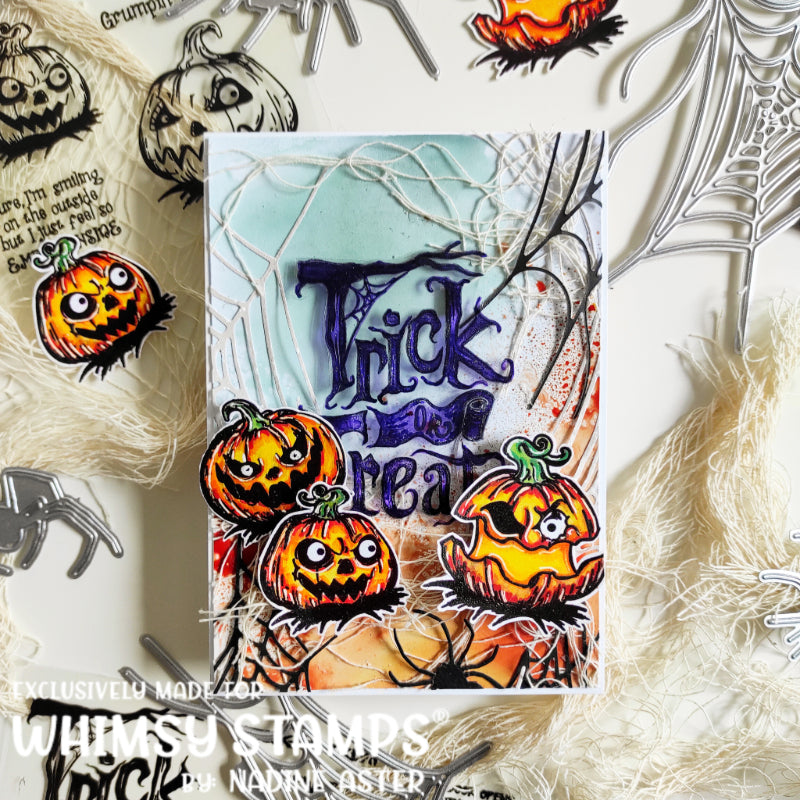 Grumpin Punkins Clear Stamps