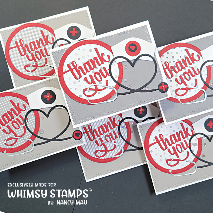 Stethoscope Die Set - Whimsy Stamps