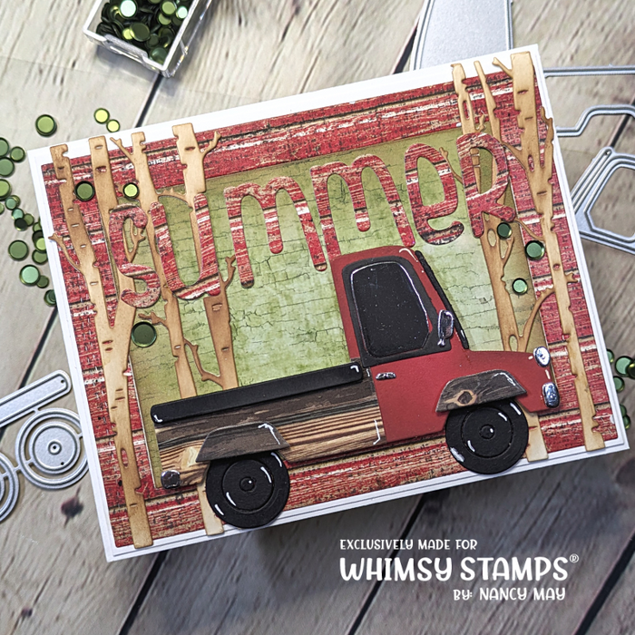 Truck Die Set - Whimsy Stamps