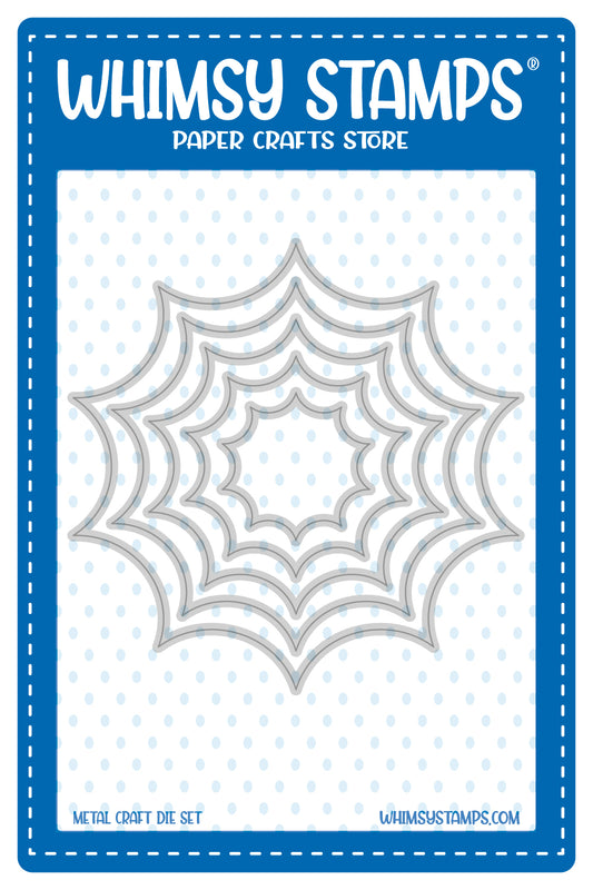 **NEW Nested Webs Die Set - Whimsy Stamps