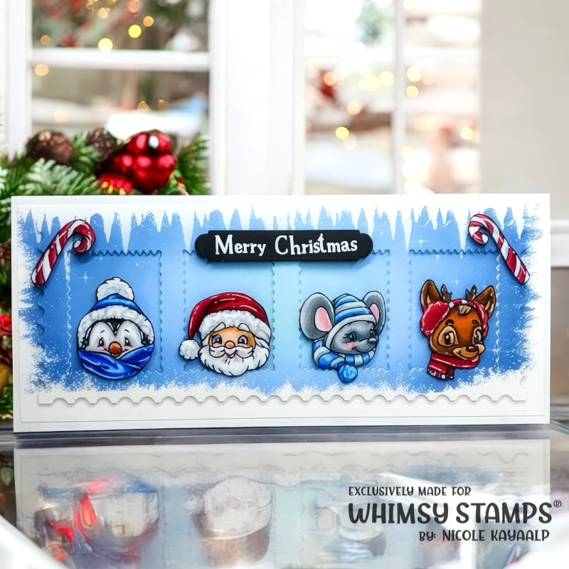 Slimline Paper Pack - Frozen - Whimsy Stamps