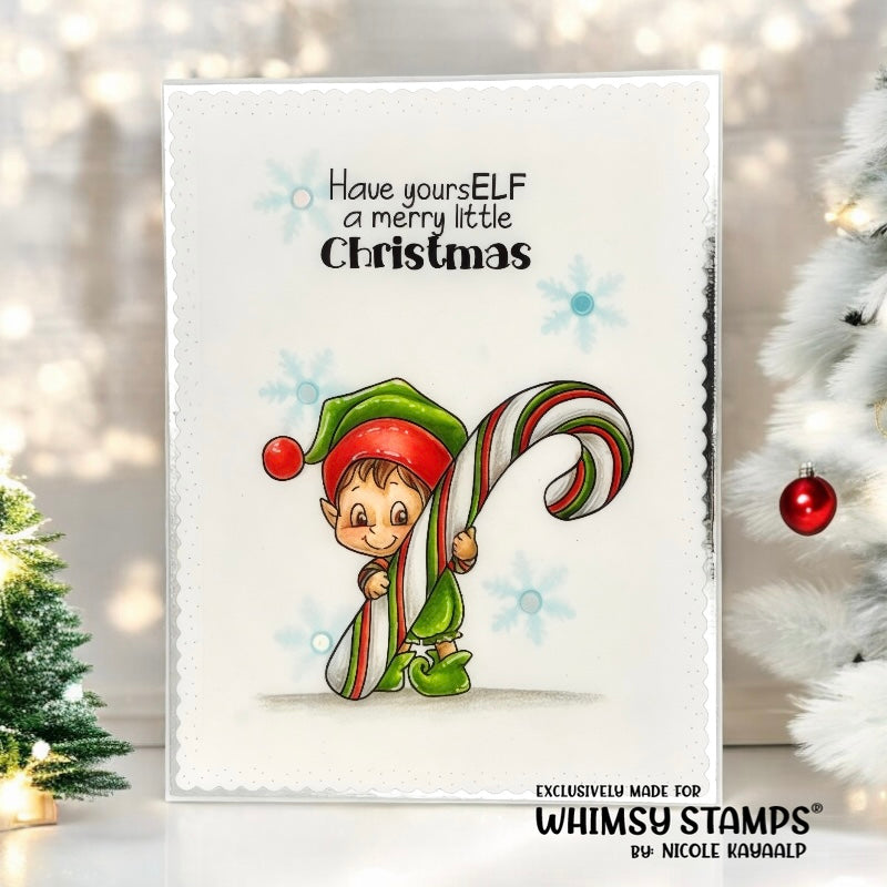 Elves on Christmas Clear Stamps