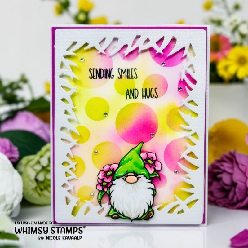 Dotty - 6x9 Stencil - Whimsy Stamps
