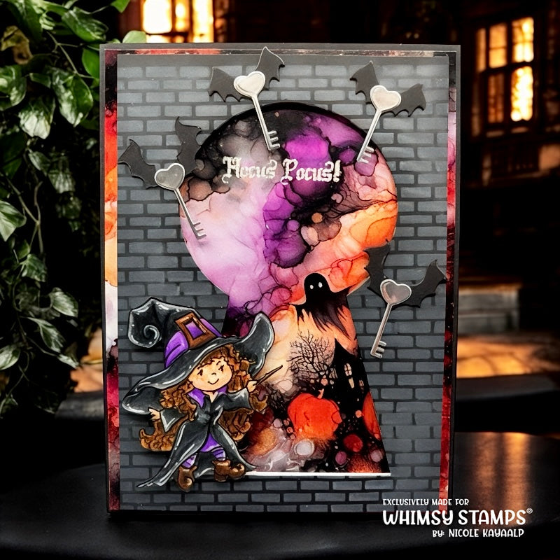 Brick Pattern Stencil - Whimsy Stamps